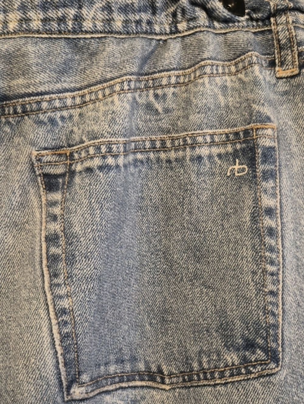 Rag & Bone Miramar Cotton Terry Sweatpant Jeans Scarlet Women's Size Large - Picture 11 of 16